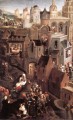 Scènes de la passion du Christ 1470detail1côté gauche religieux Hans Memling